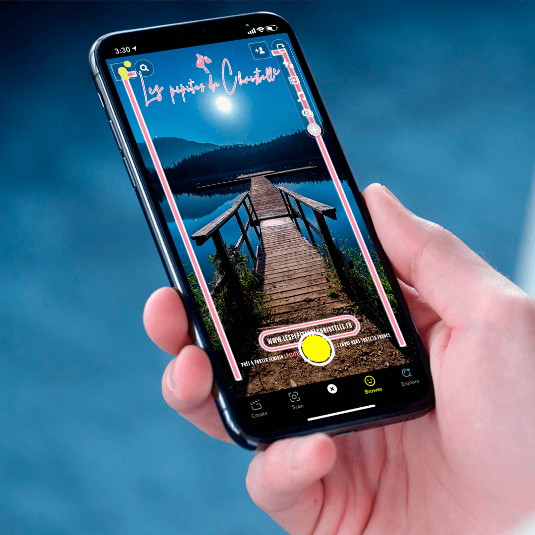 Filtre Snapchat Premium