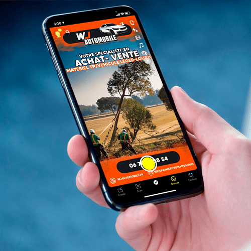 Image présentant mobile faisant une photo avec un filtre prémium snapchat 
Créativ'pro Graphix