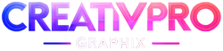 Logo central 
Créativ'pro Graphix