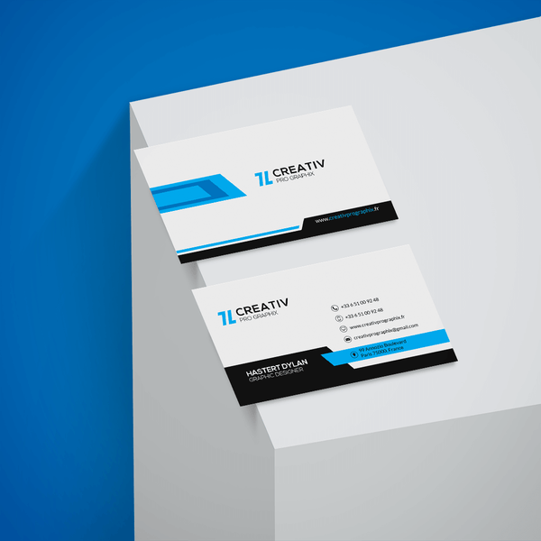 Design de Carte de Visite Professionnelle
